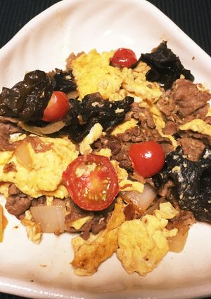 キクラゲと玉子の中華炒め-レシピのメイン写真