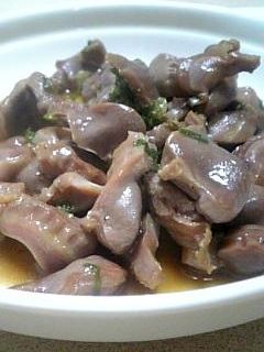 砂肝のニンニク醤油炒め-レシピのメイン写真