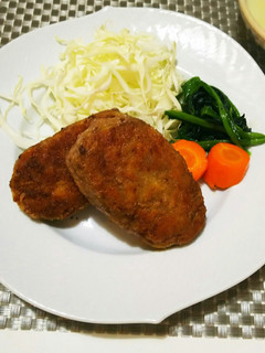 キャベツミンチカツでカロリーダウン-レシピのメイン写真