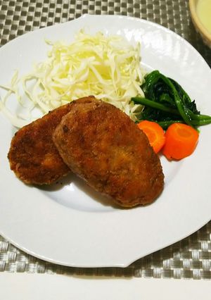 キャベツミンチカツでカロリーダウン-レシピのメイン写真
