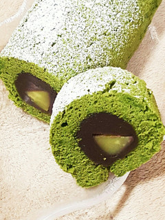 和風抹茶ロールケーキ-レシピのメイン写真