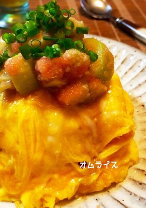 たまには変わったオムライスday♡-レシピのメイン写真
