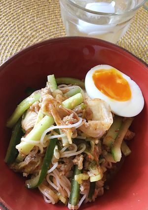 キムチ無し！コチュジャンで甘辛ビビン素麺-レシピのメイン写真