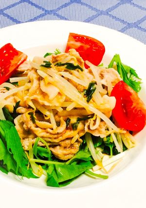 にんにくネギ生姜だれ✨ご飯が進む冷しゃぶ-レシピのメイン写真