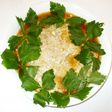 豆腐ひき肉の蒸し物♪茶碗蒸し簡単レンジで