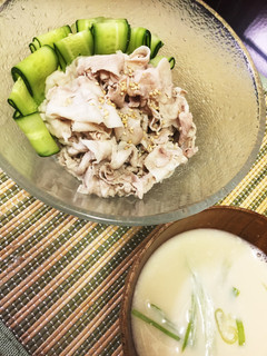 豆乳冷しゃぶ-レシピのメイン写真