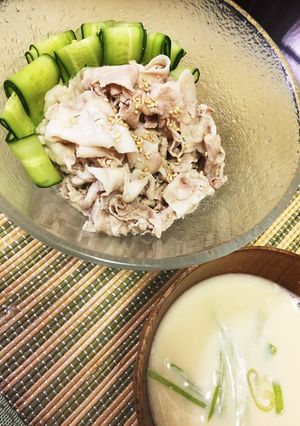 豆乳冷しゃぶ-レシピのメイン写真