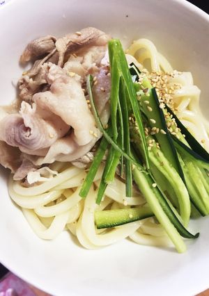 豆乳ぶっかけ冷しゃぶうどん-レシピのメイン写真