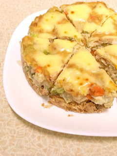 卵不使用!ヘルシーお豆腐キッシュ♪-レシピのメイン写真