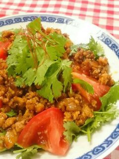 トマトの香菜辛サラダ-レシピのメイン写真