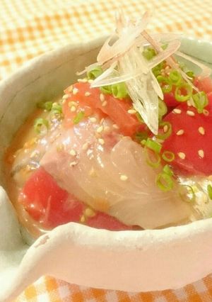 トマ鯵琉球風-レシピのメイン写真