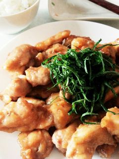鶏ムネ肉のさっぱり梅ダレ焼き-レシピのメイン写真