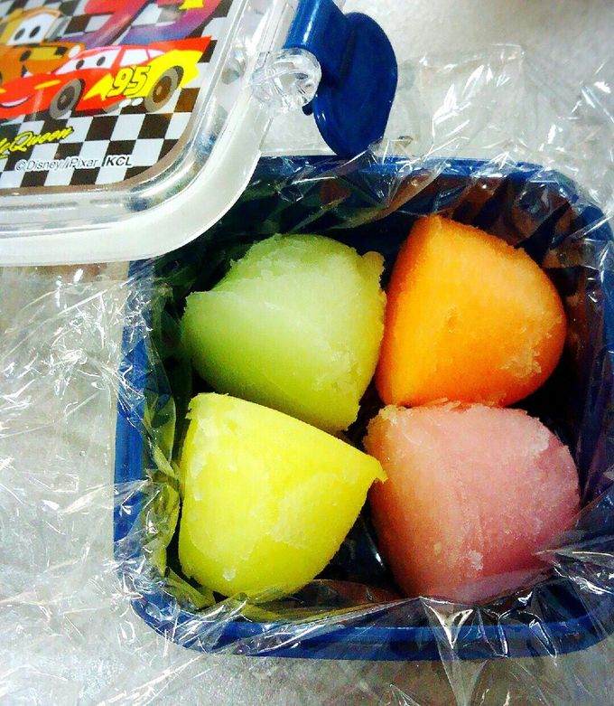 園児のお弁当☆冷凍ゼリー-レシピのメイン写真