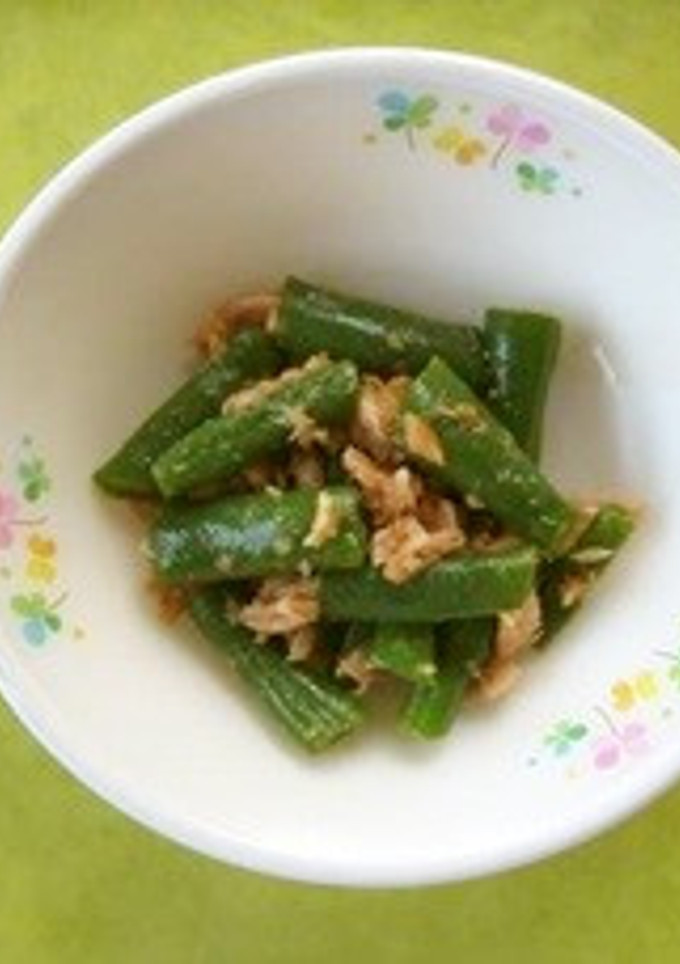 さやいんげんのごまあえ-レシピのメイン写真