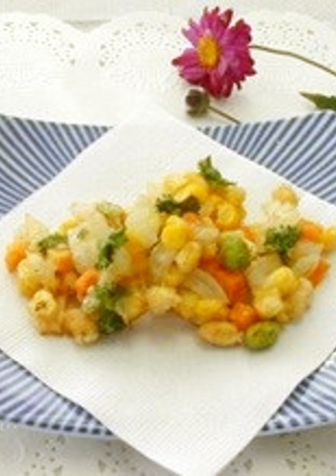 とうもろこしのかき揚げ-レシピのメイン写真