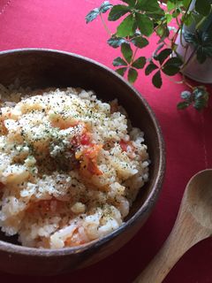炊飯器ポン♡トマトガーリックライス♡-レシピのメイン写真