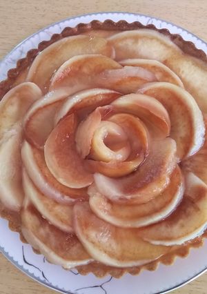桃のチーズタルト(デコ用覚え書き)-レシピのメイン写真