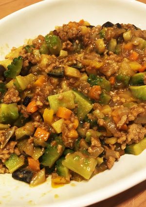 残暑を吹き飛ばせ！夏野菜のドライカレー-レシピのメイン写真