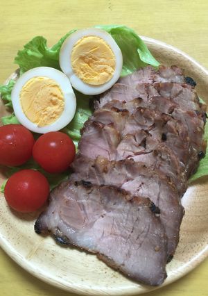 スペースパンで簡単☆柔らか焼豚☆-レシピのメイン写真