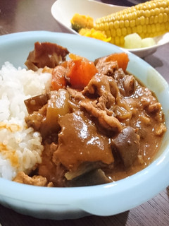 乾しいたけで具だくさんハヤシライス-レシピのメイン写真