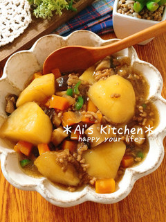 やみつき間違いなし♡洋風餡掛け肉じゃが♡-レシピのメイン写真