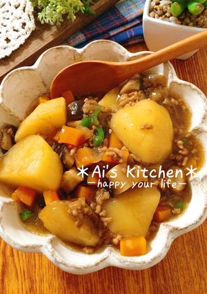 やみつき間違いなし♡洋風餡掛け肉じゃが♡-レシピのメイン写真