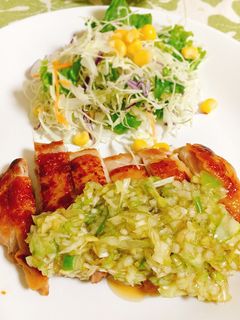 ネギソースが主役☆チキンステーキ-レシピのメイン写真