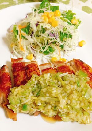 ネギソースが主役☆チキンステーキ-レシピのメイン写真