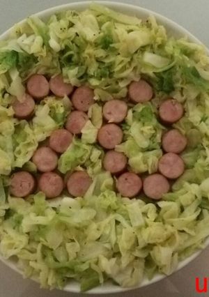 祝２０号シャウエッセンとキャベツの炒め物-レシピのメイン写真