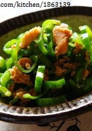 炒めて作る☆甘辛味の無限ピーマン-レシピのメイン写真