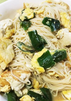 あり合わせで そうめんチャンプルー-レシピのメイン写真