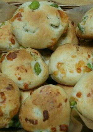 薄力粉で枝豆チーズロールパン-レシピのメイン写真