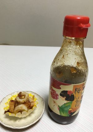 お弁当にぴったりちくわの梅醤油和え-レシピのメイン写真