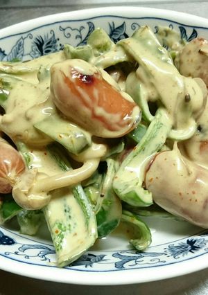 野菜とウインナーのピリ辛マヨ醤油炒め-レシピのメイン写真
