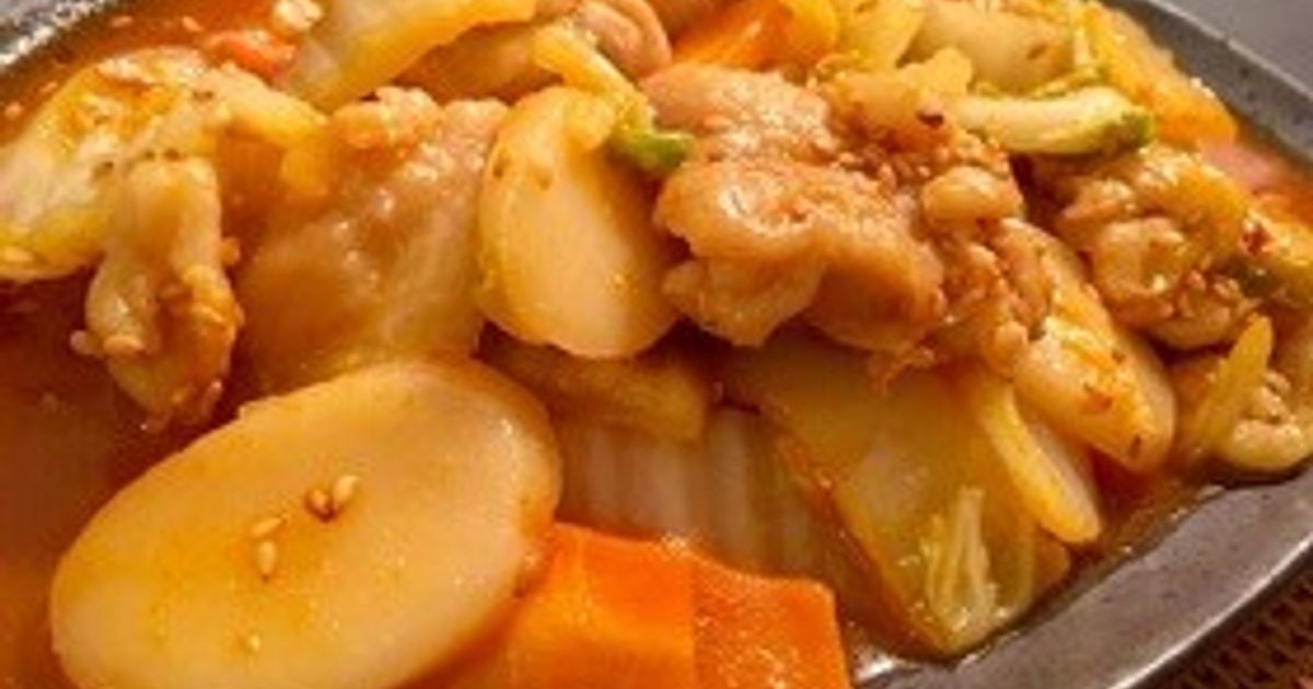 トックと鶏肉の甘辛煮 by panaki10 【クックパッド】 簡単おいしい