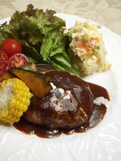 ♤ハンバーグ♤-レシピのメイン写真