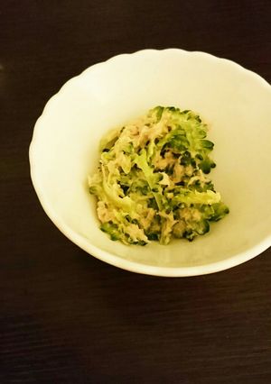 苦くない！無限ゴーヤツナサラダ！-レシピのメイン写真