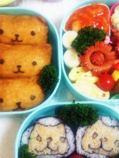 カピバラさん☆キュルッと弁当〜稲荷寿司〜-レシピのメイン写真