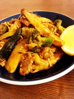 簡単♡豚肉と野菜のカレー炒め-レシピのメイン写真