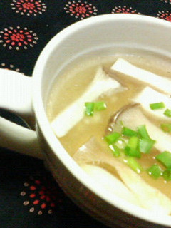生姜と崩し豆腐の♡簡単♡中華スープ-レシピのメイン写真