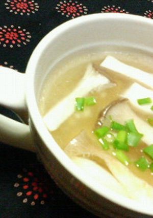 生姜と崩し豆腐の♡簡単♡中華スープ-レシピのメイン写真