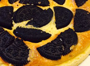 簡単オレオチーズケーキ♡混ぜて焼くだけ-レシピのメイン写真