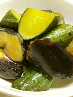 なすときゅうりの炒め物-レシピのメイン写真