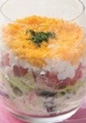 カニかまとトマトのヴェリーヌ-レシピのメイン写真