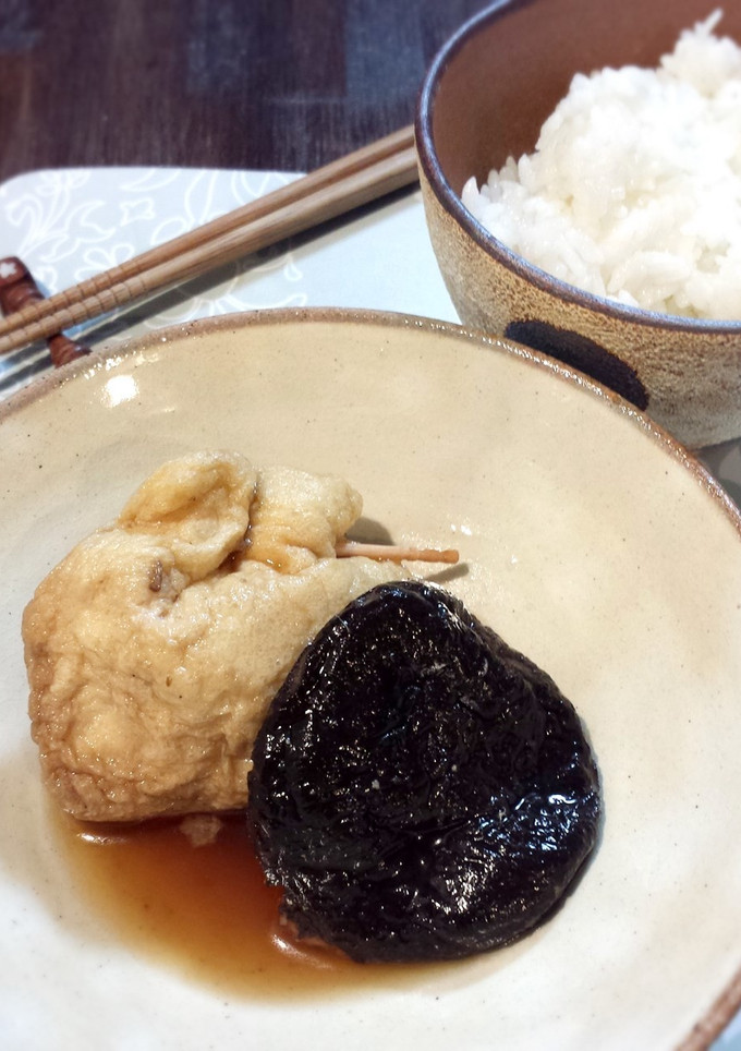 椎茸と卵巾着の甘辛煮-レシピのメイン写真