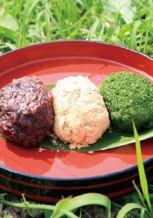 【京都丹波】３色おはぎ-レシピのメイン写真