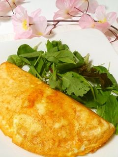 とろとろ♪ チーズオムレツ-レシピのメイン写真