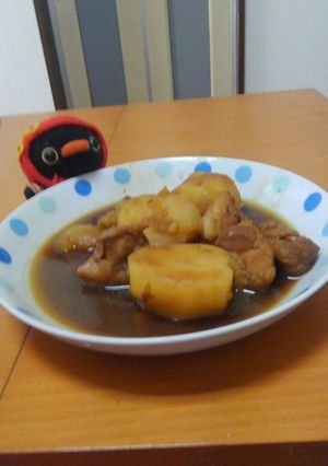 鶏肉とジャガイモのホロホロ煮込み-レシピのメイン写真