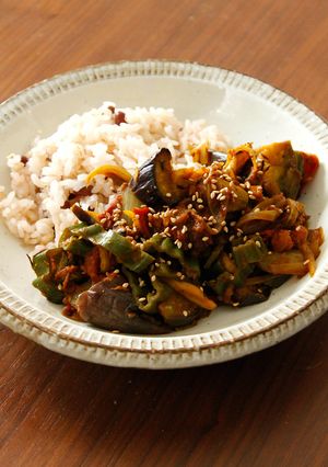 ごろごろ夏野菜のカレー-レシピのメイン写真
