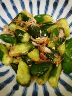 きゅうりとみょうがの梅和え-レシピのメイン写真